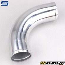 Conector de cotovelo de alumínio 90° para mangueiras de silicone Ø80 mm Mangueiras de silicone