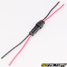Conector à prova d&#39;água de 2 pinos