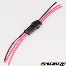 Conector à prova d&#39;água de 3 pinos