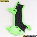 Protectores de chasis Kawasaki KX 250 4T (desde 2025), 450 (desde 2024) Acerbis  X-Grip verde y negro