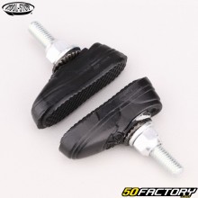 Pastilhas de freio Vans 46mm pretas para bicicleta BMX (roscadas)
