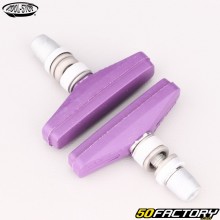 Kool-Stop Tuff 54mm V-Brake BMX Bike Brake Pads Skyway violets (with threads)