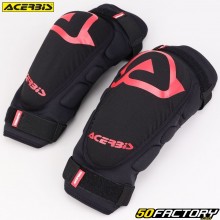 elbow pads Acerbis Soft black and red