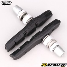 Pastiglie freno per bicicletta asimmetriche Kool-Stop Thinline nere da 72 mm (filettate)