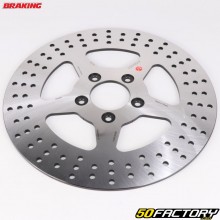 Disco de freno delantero Harley Davidson Street Varilla 750, Street Glide 1584, Softail Slim 1800... Ø300 mm Braking