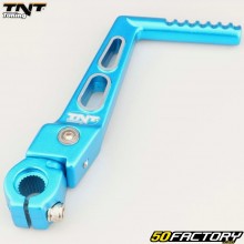 Pedal de arranque Derbi Senda,  Gilera SMT,  RCR,  Aprilia SX... alumínio TNT Tuning Evo azul claro