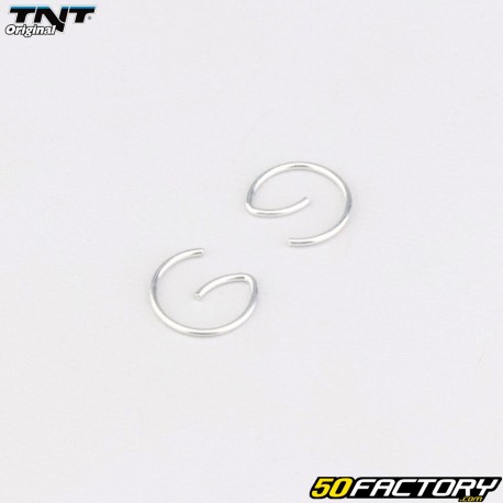 Clip spinotto Ø12 mm (forma G) Derbi,  AM6 Minarelli ... TNT Original (lotto di 2)
