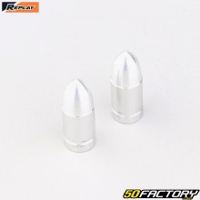 Replay Obus chrome valve caps