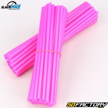 Blackway pink spoke covers (kit)
