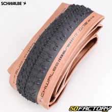 Bicycle tire 28x1.70 / 700x45C (45-622) Schwalbe G-One Bite Perf TLR soft rod brown flans