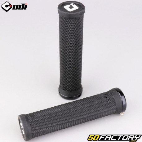 Manopole per bici Odi Ruffian V2.1 nere Lock-On