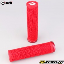 Manopole per bici Odi Lock-On Reflex rosso