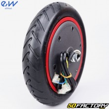 Front wheel with integrated motor 300W Xiaomi M365 scooter, Pro... eWheel red stripes