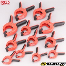 BGS 85 to 160 mm plier type clamps (set of 12)