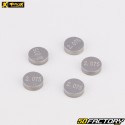 Pastilhas de válvula calibradas Ø7.48 mm 2.075 mm Honda CRF 250, Yamaha YZF-R1, R6... ProX (lote de 5)