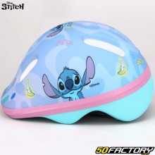 Casco da bici per bambini Stitch rosa e viola