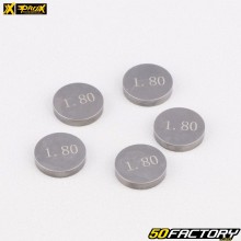 Kalibrierte Ventilpads Ø9.48 mm 1.80 mm Yamaha YZF 250, 450, Suzuki RMZ, Honda CRF... ProX (Charge von 5)