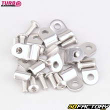Soportes de montaje para manguera o kart de cable de Ø4.7 mmcross, cochecross Turbo Obras (conjunto de 12)