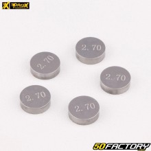Kalibrierte Ventilpads Ø9.48 mm 2.70 mm Yamaha YZF 250, 450, Suzuki RMZ, Honda CRF... ProX (Charge von 5)
