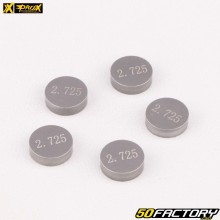 Pastiglie valvola calibrate Ø9.48 mm 2.725 mm Yamaha YZF250, 450, Suzuki RMZ, Honda CRF... ProX (lotto di 5)