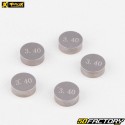 Pastiglie valvola calibrate Ø9.48 mm 3.40 mm Yamaha YZF250, 450, Suzuki RMZ, Honda CRF... ProX (lotto di 5)