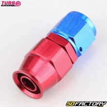 Conector de combustível fêmea para kartcross, carrocross Traço-10 - direita Turbo Obras Vermelhas e Azuis