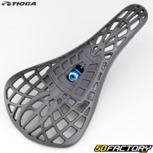 Selim de bicicleta BMX Carbonite Pivotal 235x125 mm Tioga D-Spyder S-Spec preto