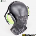Auriculares verdes con cancelación de ruido Ribimex