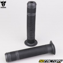Premium Team Black BMX Bike Grips (with brides)