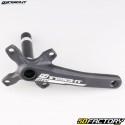 Guarnitura per bici BMX Insight MX4 165mm nera e grigia