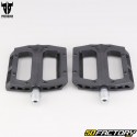 Pedali piatti in plastica Premium Slim 99x105mm per bici BMX