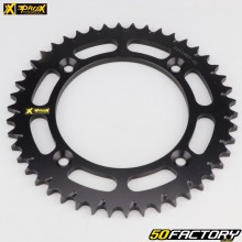 Crown 46 teeth alu 428 KTM SX 85, Gas Gas MC, Husqvarna TC... ProX black