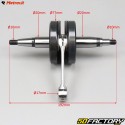 Crankshaft Derbi Euro 2 to Metrakit kickstarter