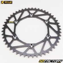 Coroa 49 Dentes aço 520  Sherco SE-R 125, 300, SEF 450 R, Husqvarna CR 125, WR 250 ... ProX Preta