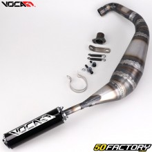 Exhaust pipe Derbi Voca Bigbore 90cc silencer Bestia Evo black
