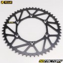 Corona 52 Dientes acero 520  Yamaha YZ 125, YZF 250, 450 ... ProX Negra