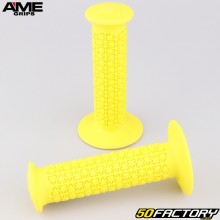 Puños redondos amarillos para bicicleta BMX A&#39;ME