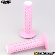 A&#39;ME Unitron BMX-Fahrradgriffe in Pink und Weiß