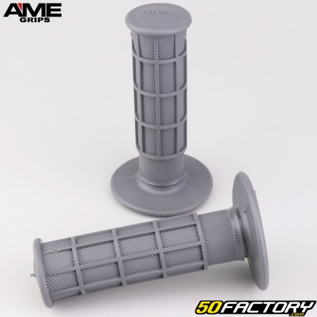 A&#39;ME Full Waffle Grey Motorcycle Grips