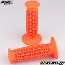 A&#39;ME BMX bike grips Super Soft fluorescent oranges