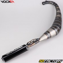 Escape Derbi Senda,  Gilera SMT,  RCR,  Aprilia SX ... Voca Rookie silenciador Evo negro