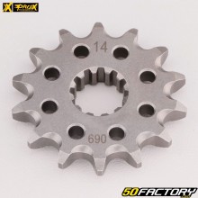 14 denti 428 Pignone di uscita della scatola KTM SX 85, Husqvarna TC (prima del 2018), Beta EVO80... ProX