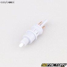 Interruptor universal de freno y embrague Derbi,  Rieju,  Sherco, MBK ... Easyboost plástico gris