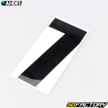 Ahdes black number 7 sticker 13 cm