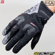 Gloves trail Five TFX-3 Airflow CE approved black and gray