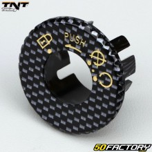 Tapa de cilindro de switch de arranque Mbk Booster,  Yamaha Bw&#39;s... (antes de 2004) TNT Tuning carbono