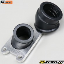 Collettore di aspirazione AM6 Minarelli Replay orientabile (carburatore PWK, PHVA, PHBN, PHBG)