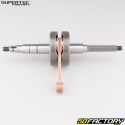 Cigüeñal Minarelli vertical MBK Booster,  Yamaha Bw de ... Supertec (pasador de pistón Ø10 mm)