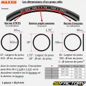 Neumático de bicicleta 700x40C (40-622) Maxxis Sobremarcha Excel