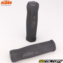 Puños de espuma negros para bicicleta KTM